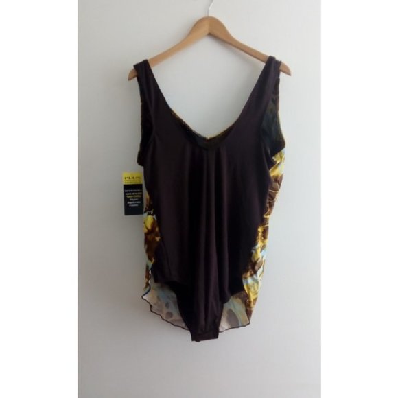 One Piece Swim Suit Size 20w - Picture 4 of 4